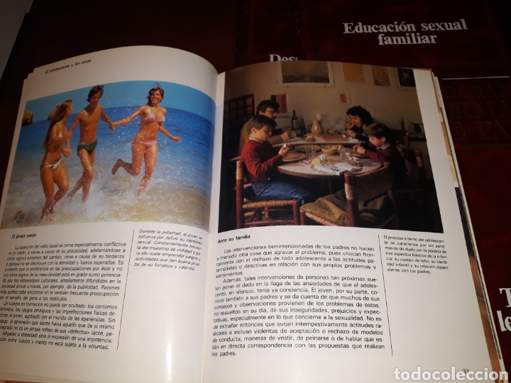 Libros: Programa de Formaci&oacute;n de Padres Editorial Oc&eacute;ano. 8 Tomos. - Foto 2