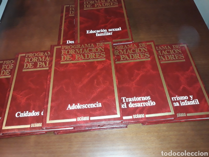 Libros: Programa de Formaci&oacute;n de Padres Editorial Oc&eacute;ano. 8 Tomos. - Foto 1
