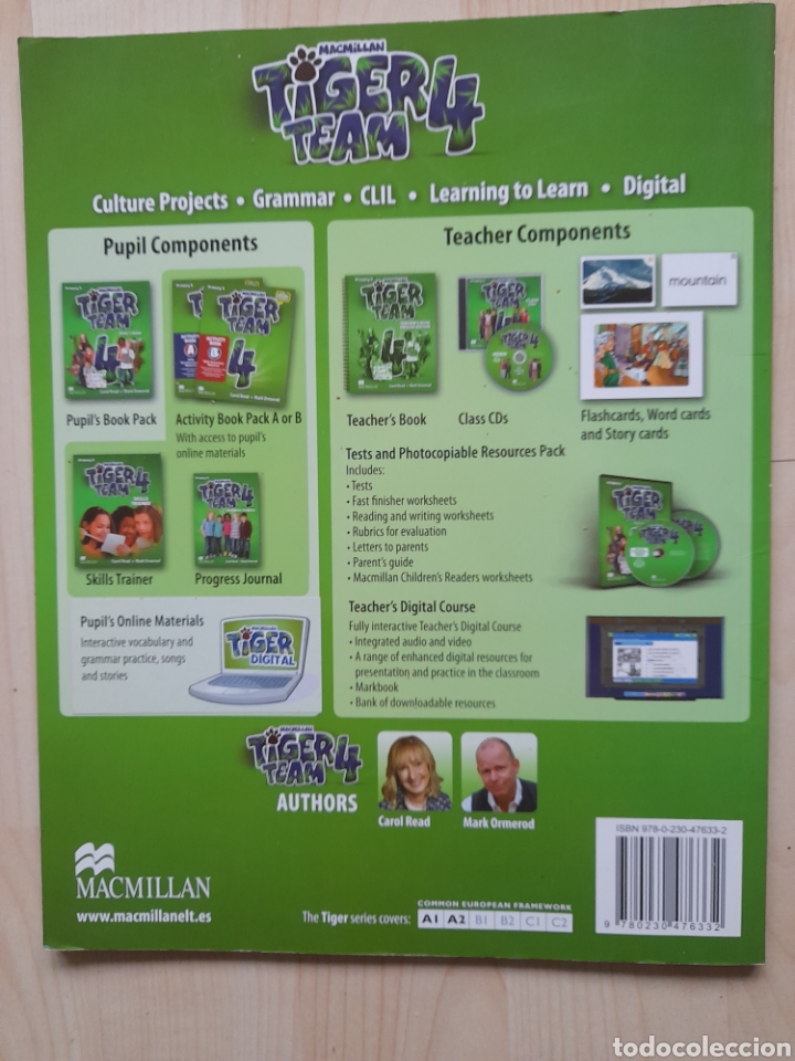 Libros: Tiger Team primaria 4 Pupils book - Foto 2