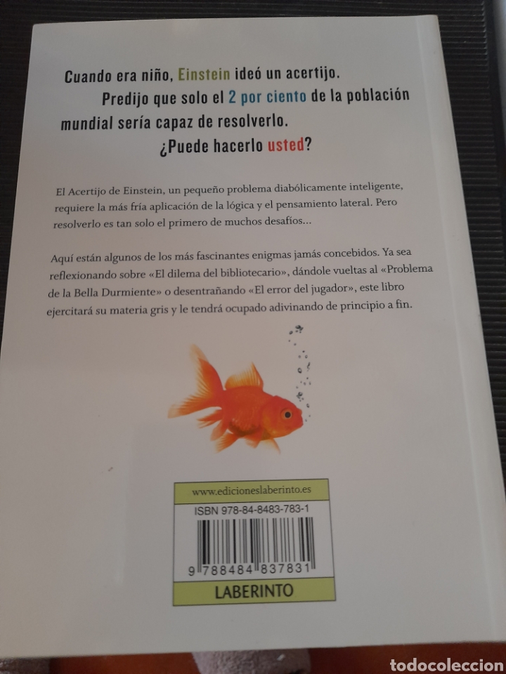 Libros: El acertijo de Einstein. Jerem&iacute;as Stangroom - Foto 2