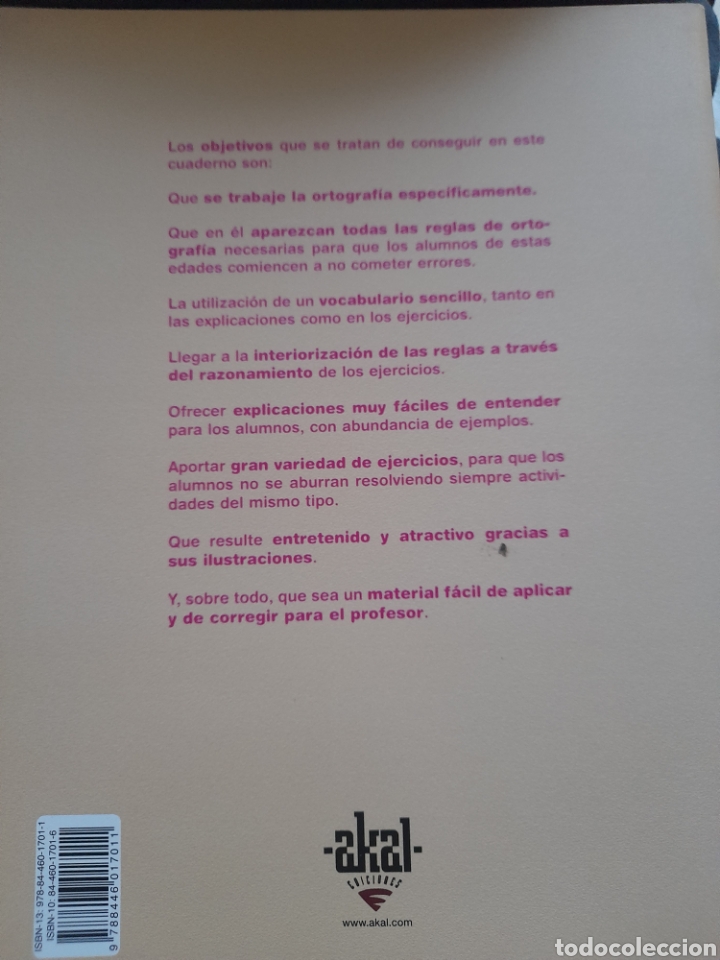 Libros: Cuaderno de ortograf&iacute;a N&uacute;n. 3. - Foto 2