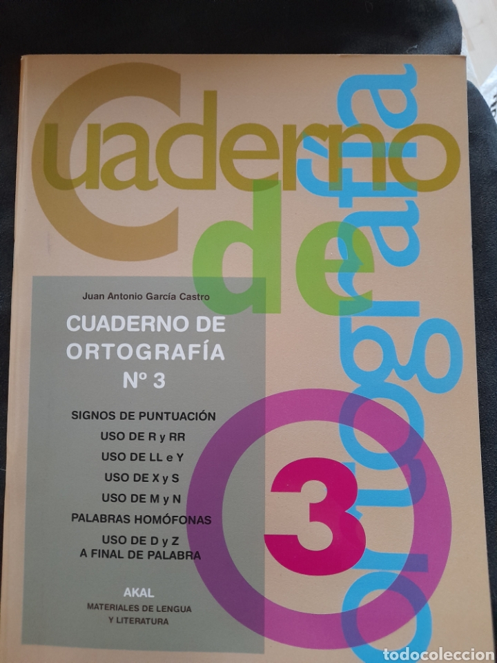 Libros: Cuaderno de ortograf&iacute;a N&uacute;n. 3. - Foto 1