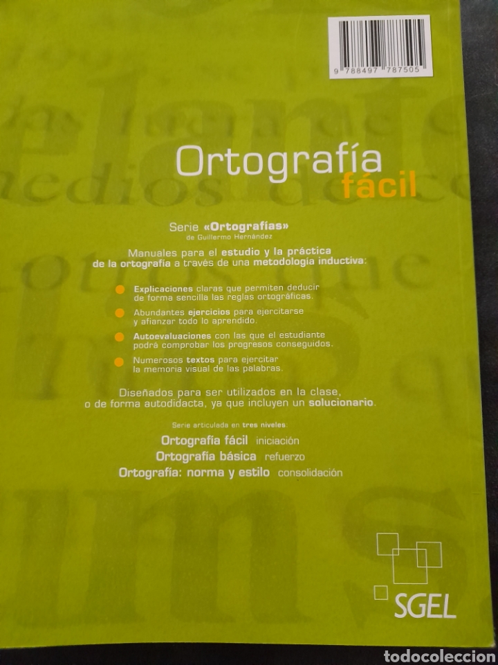 Libros: Ortograf&iacute;a f&aacute;cil. Actividades de autoaprendizaje - Foto 2
