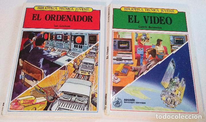 Libros: 2 libros de comics, ordenador y video, aprender con comics - Foto 1