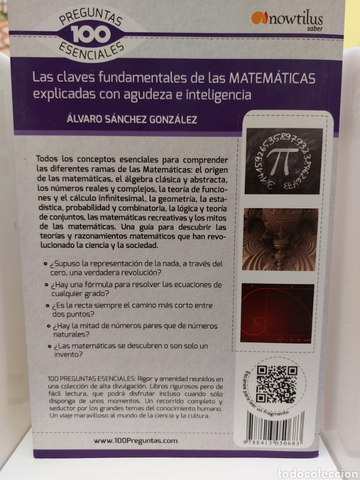 Libros: Las matem&aacute;ticas en 100 preguntas.NUEVA - Foto 2