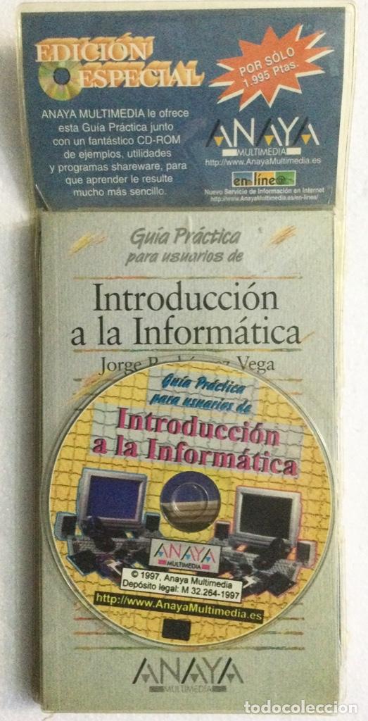 Libros: Introducci&oacute;n a la inform&aacute;tica con CD-ROM. SIN USAR. - Foto 1