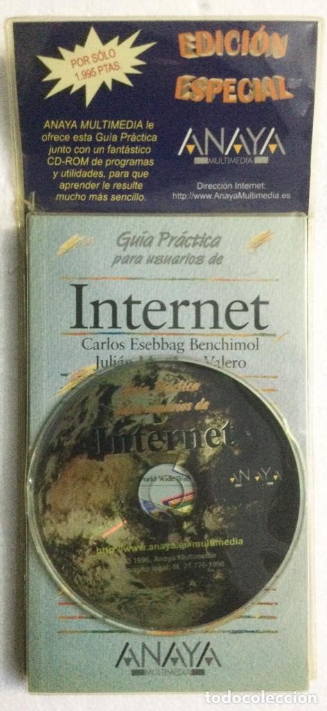 Libros: Internet. Con CD-ROM. Anaya. SIN USAR. - Foto 1