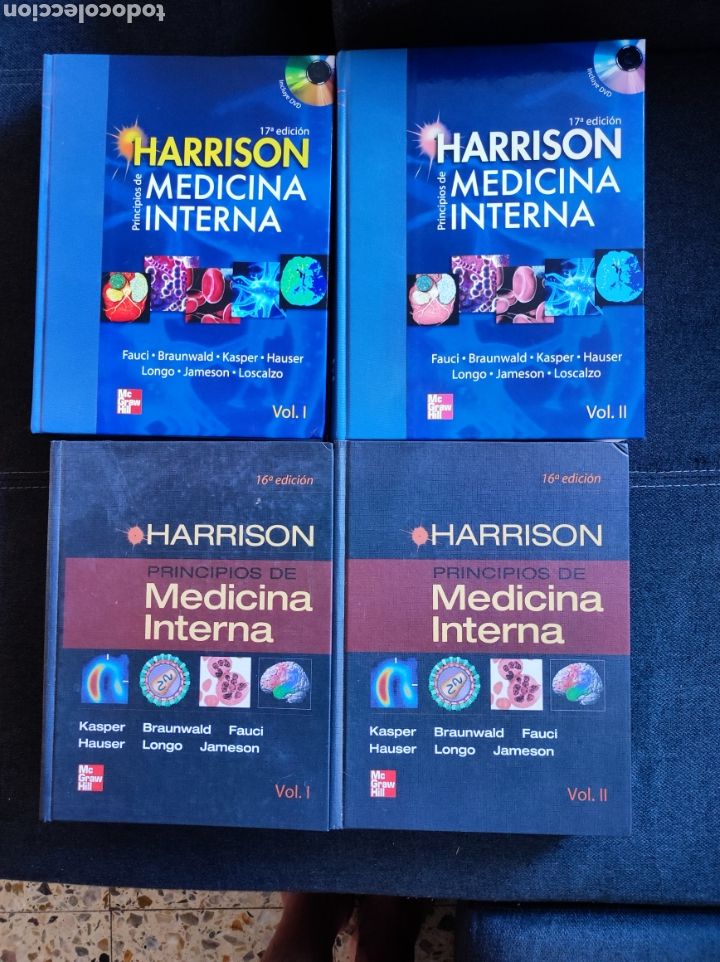 Libros: Harrison principios de la medicina interna 4 tomos - Foto 2
