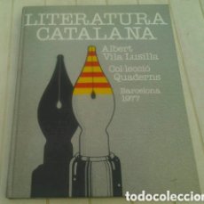 Libros: LITERATURA CATALANA (ALBERT VILA LUSILLA)