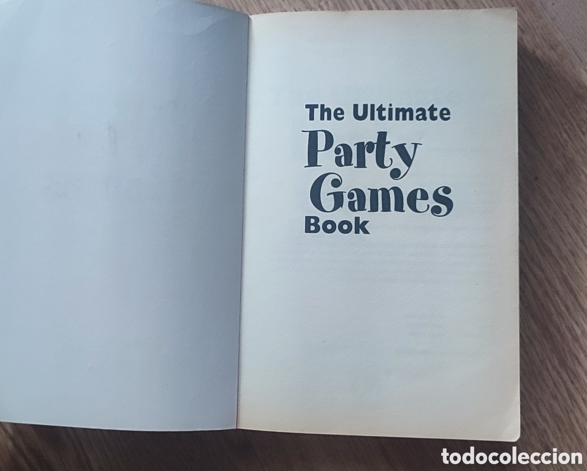 Libros: Libro the Ultimate Party Games - Foto 3
