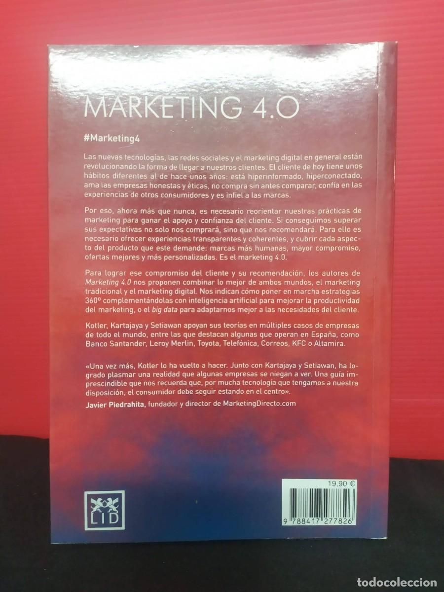 Libros: libro maeketing 4.0 philp kotler - Foto 3