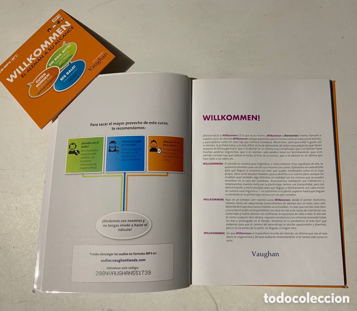 Libros: LIBRO NUEVO EILLKOMMEN 1 - APRENDER ALEM&Aacute;N - Foto 2