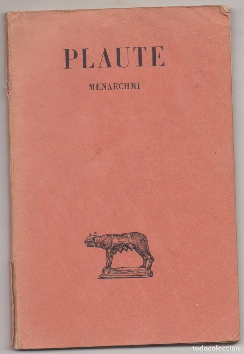 Libros: Libro PLAUTE ESCRITO EN LATIN Ideal para perfeccionar estudios - Foto 1