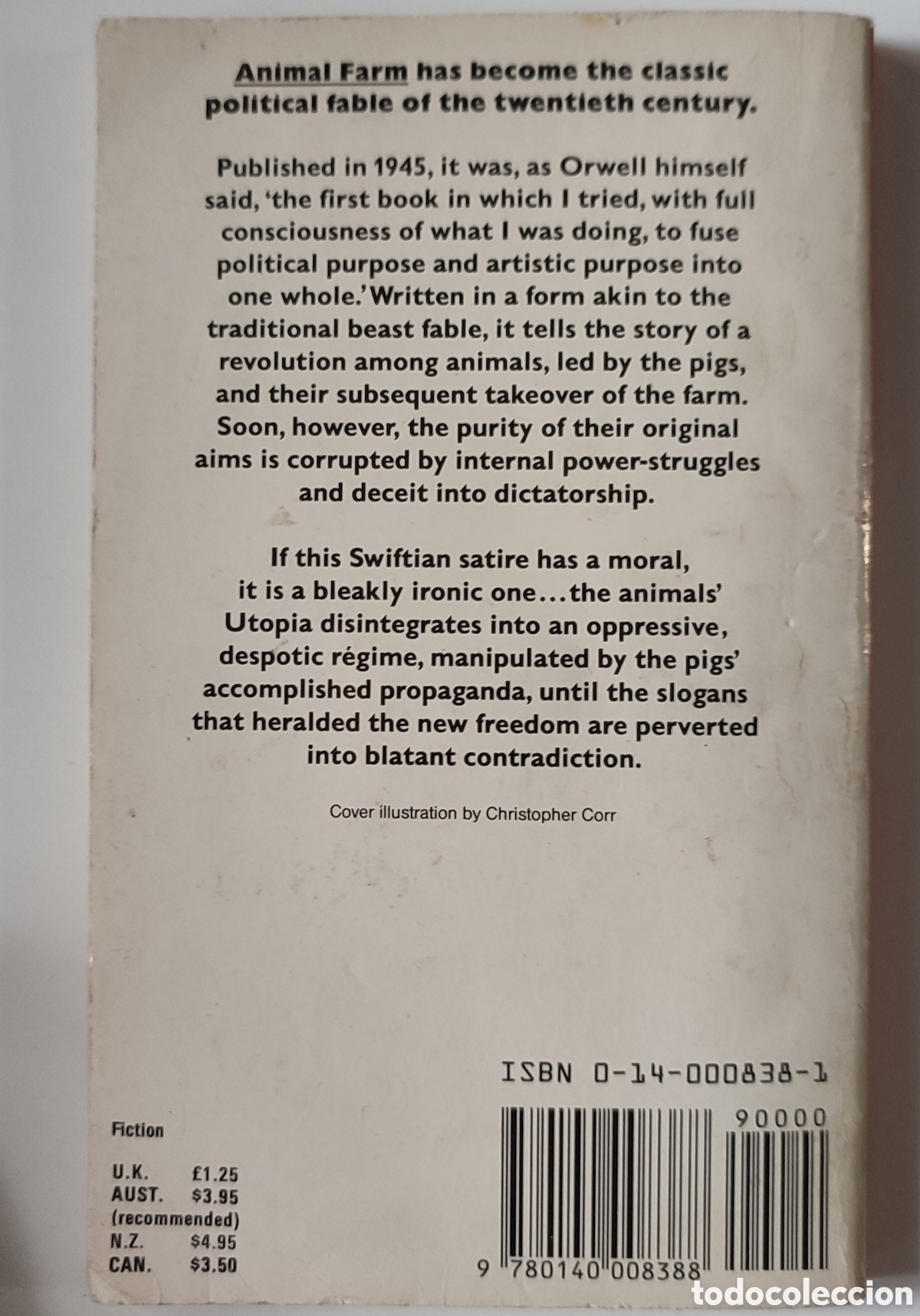 Libros: Libro Animal Farm de George Orwell book - Foto 2
