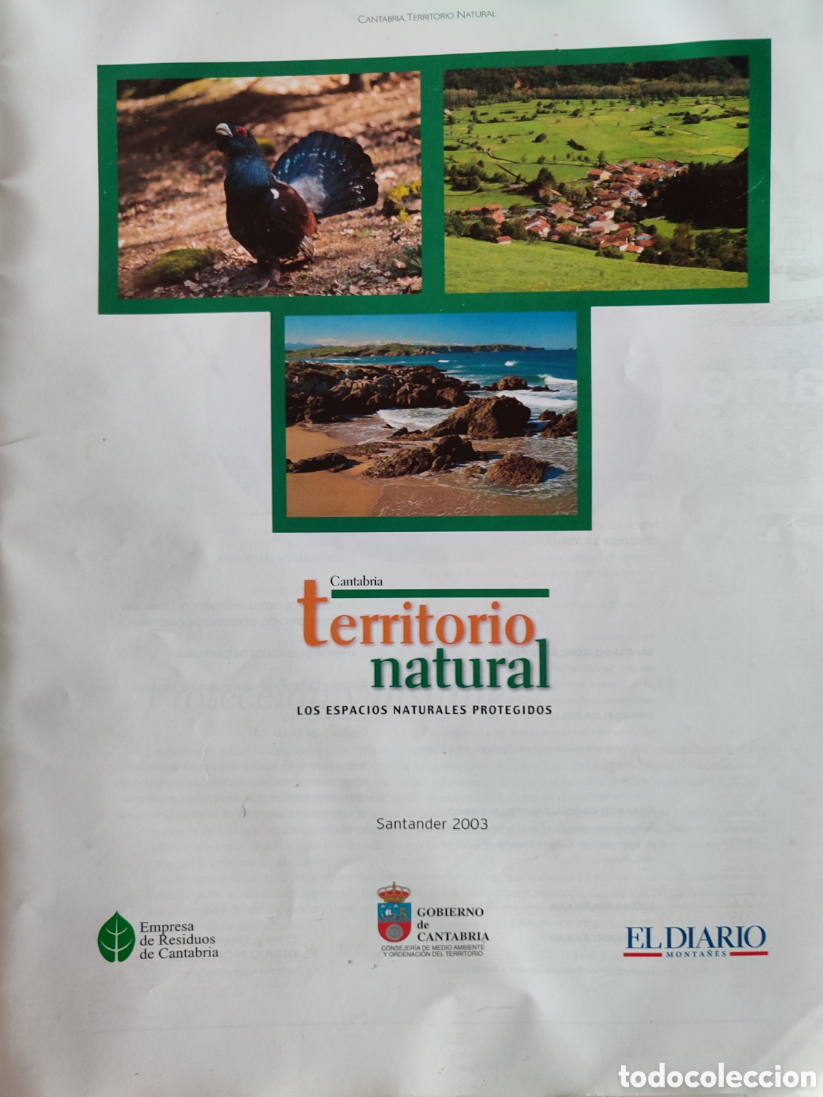 Libros: Colecci&oacute;n parcial territorio natural cantabria - Foto 1