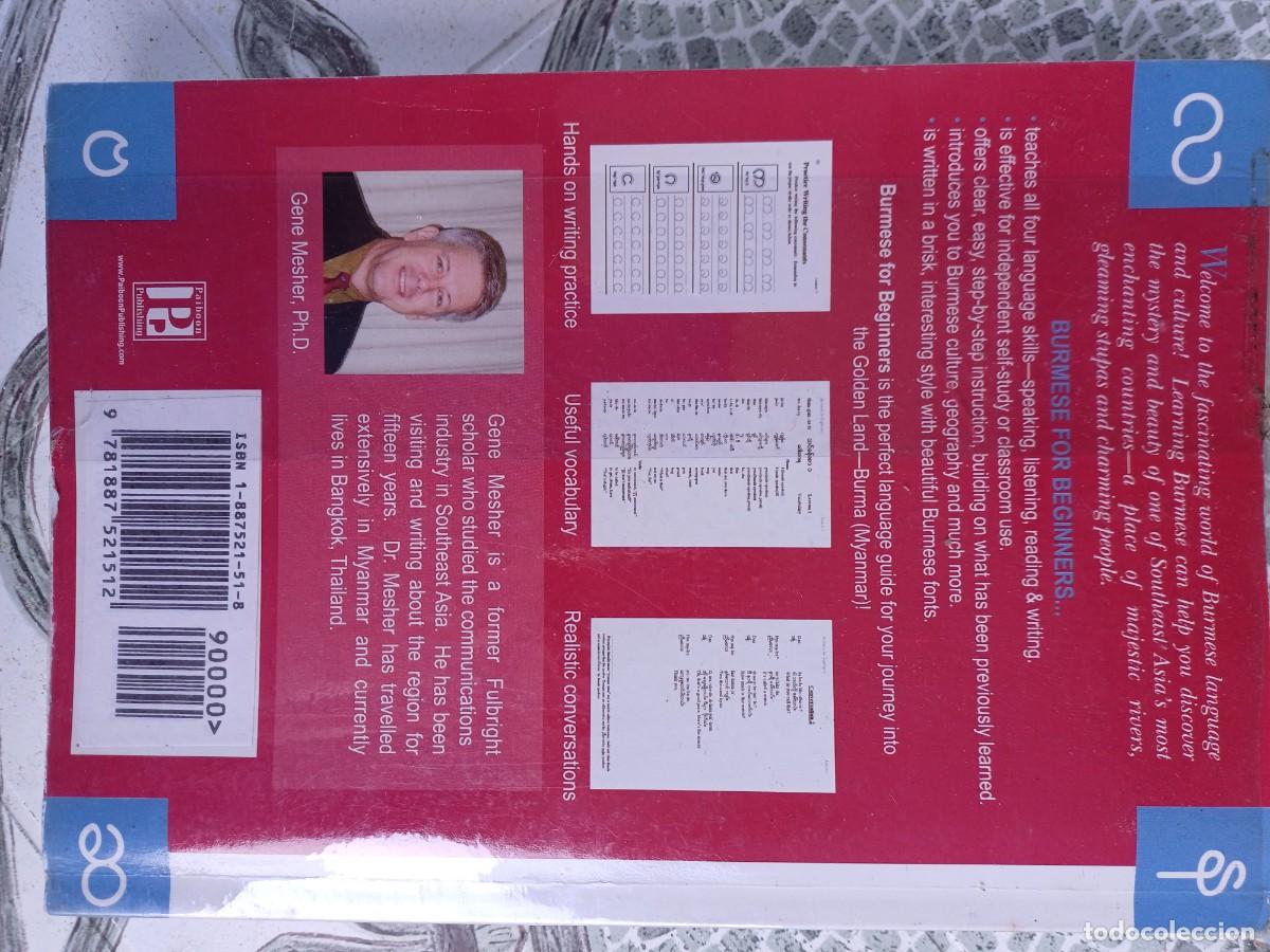 Libros: Burmese for beginners. Gene Mesher. - Foto 3