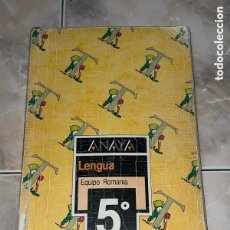 Libros: LIBRO ANAYA LENGUA EQUIPO ROMANIA 5