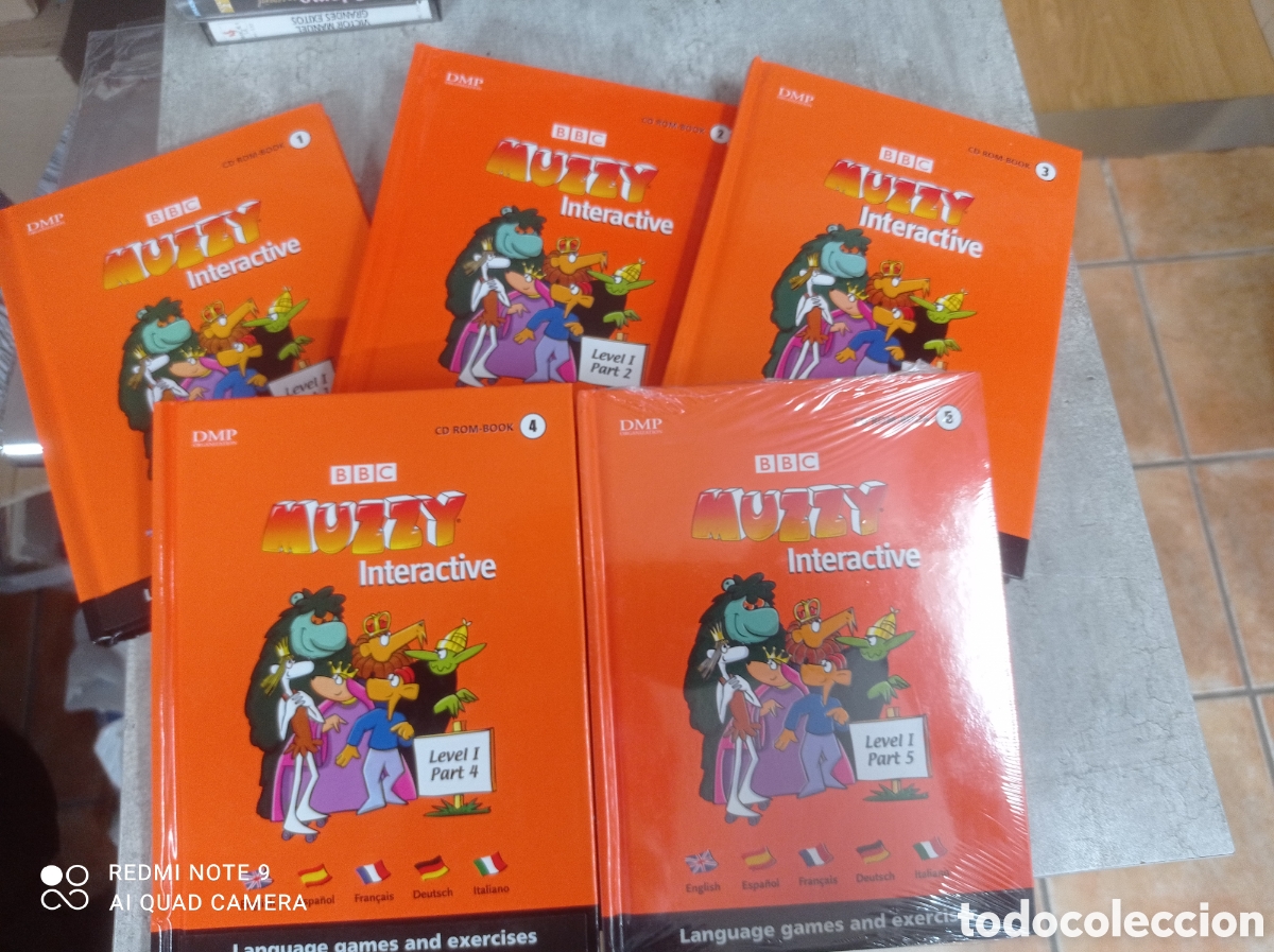 Libros: BBC muzi interactive cinco vol&uacute;menes CD room book - Foto 1