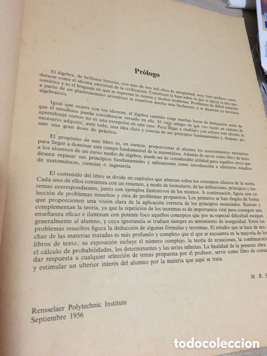Libros: &Aacute;lgebra Superior.1940 problemas resueltos. - Foto 6