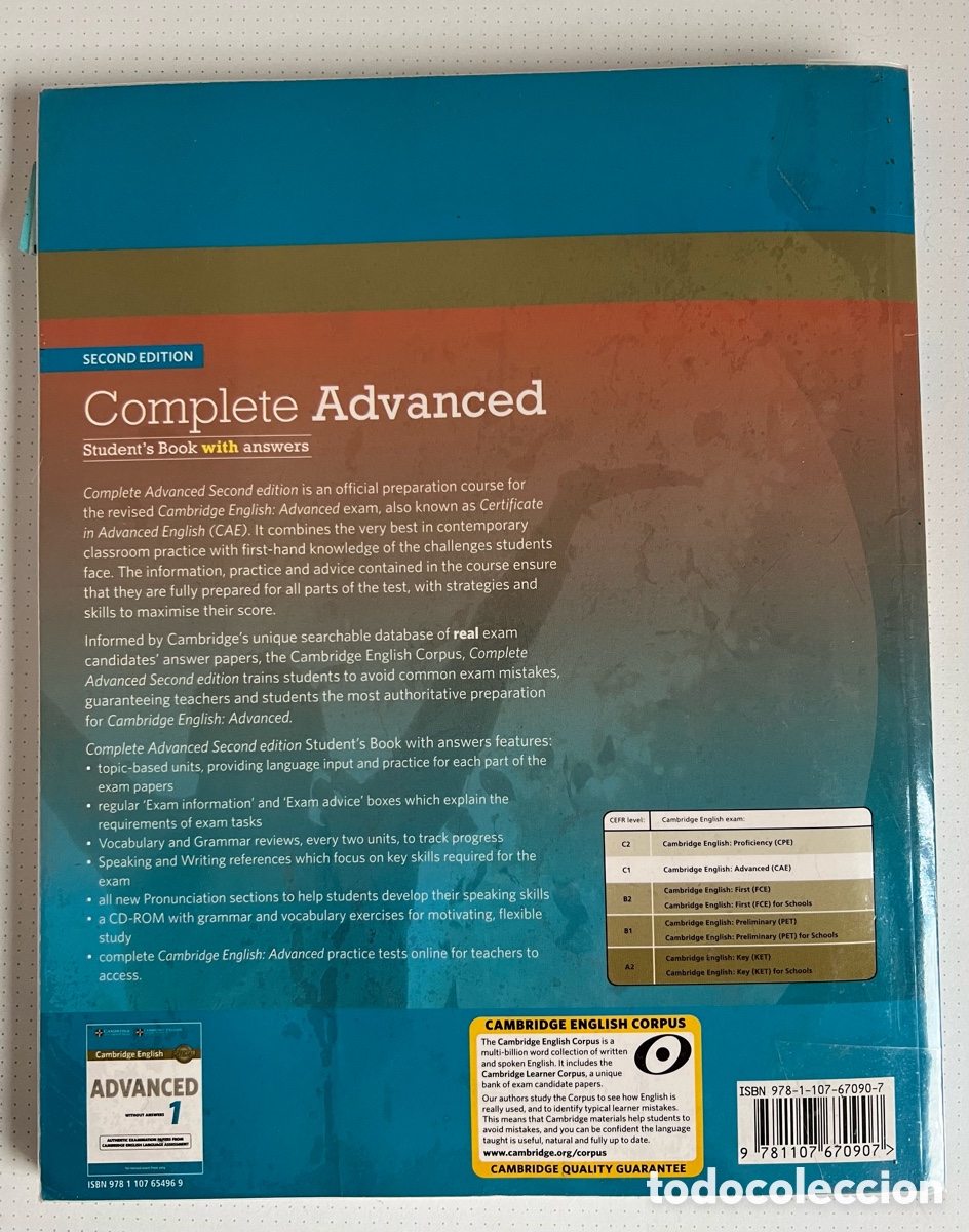 Libros: Cambridge English complete Advanced - Foto 2
