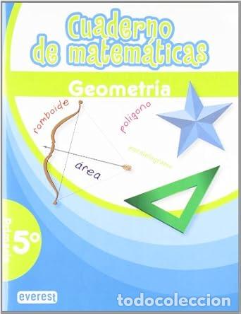 Libros: CUADERNO DE MATEMATICAS 5&ordm; PRIMARIA: GEOMETRIA - Foto 1
