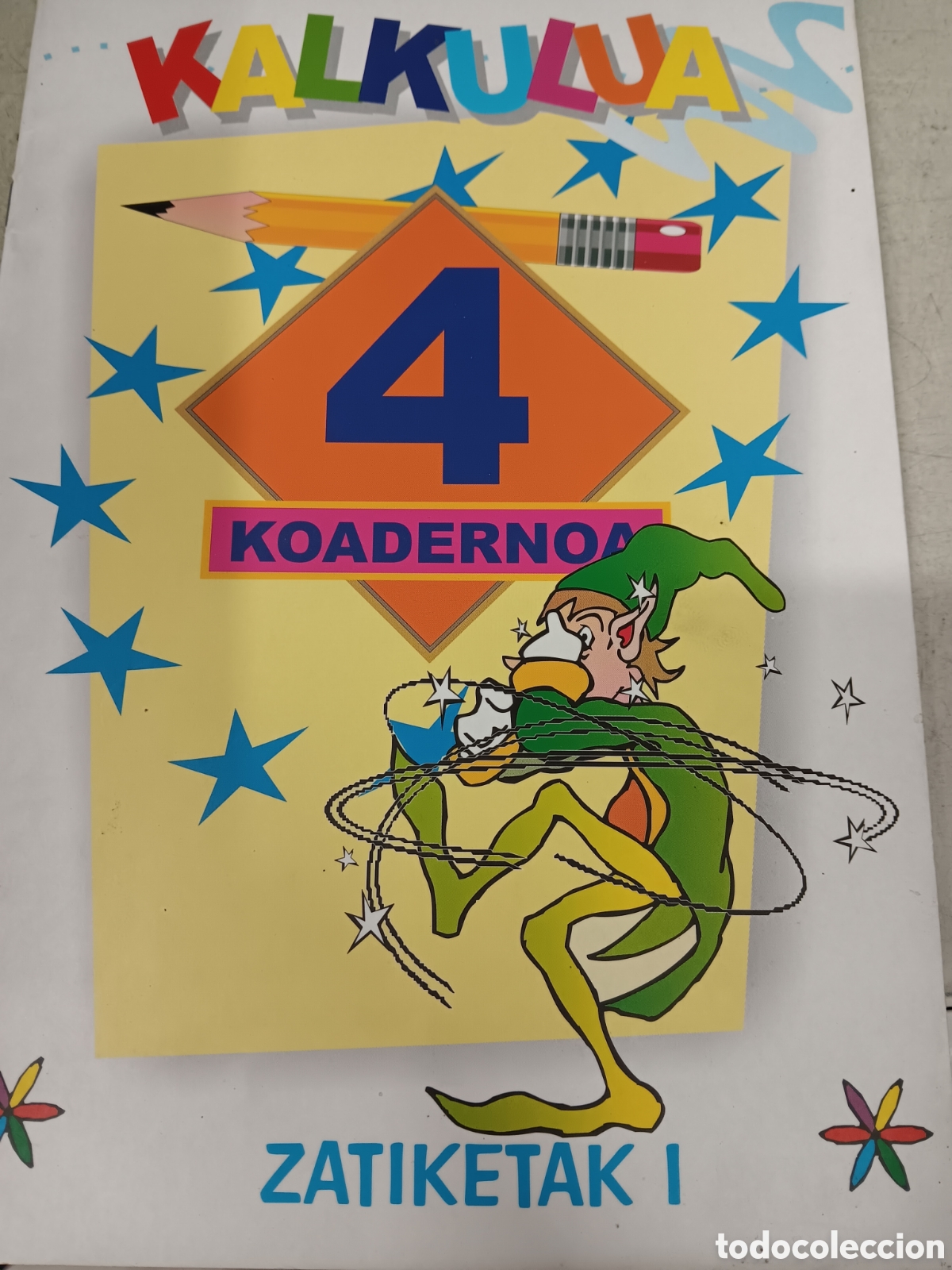 Libros: Kalkulua 4 koadernoa. Zatiketak 1 - Foto 1
