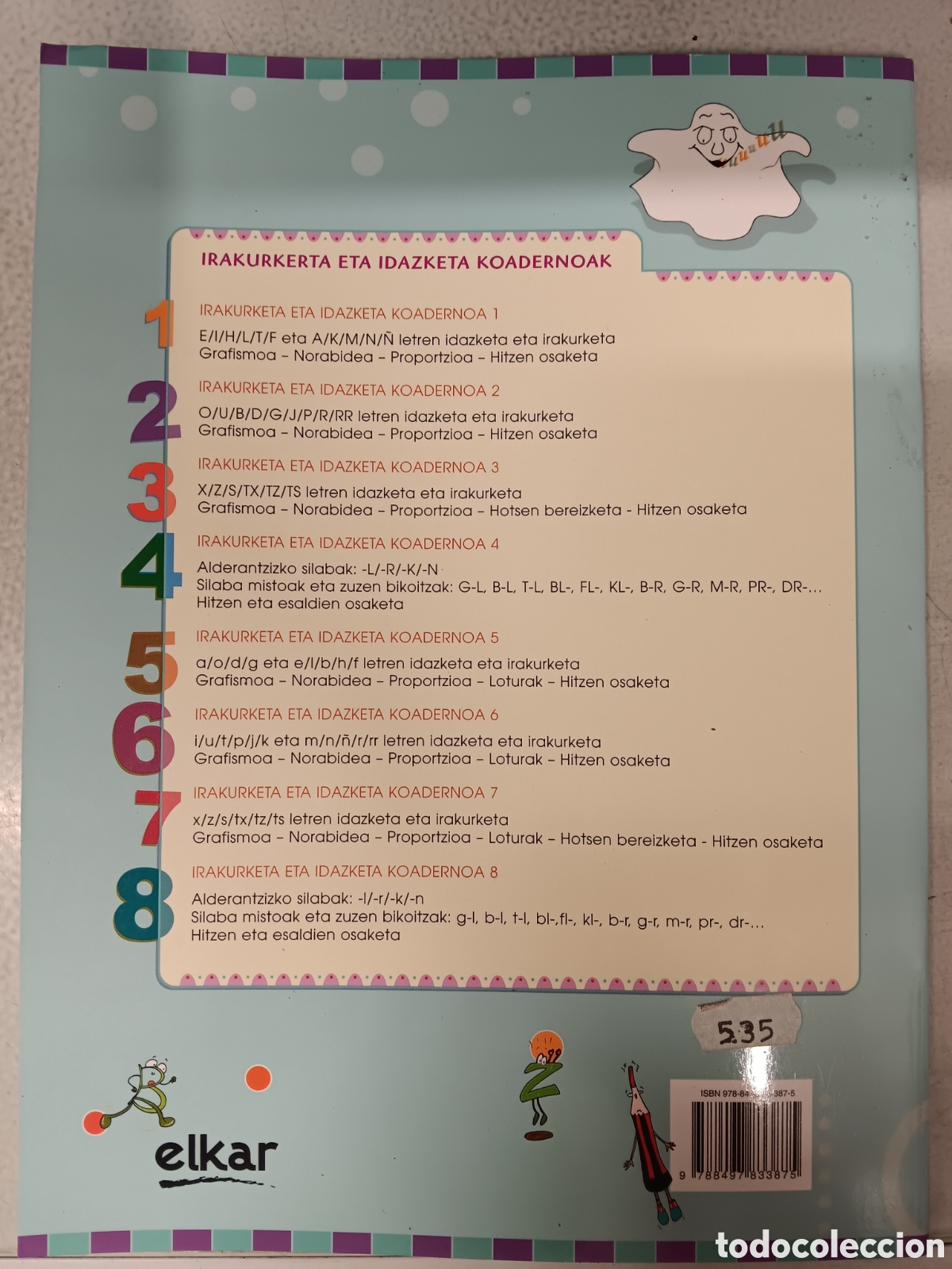 Libros: Irakurketa eta idazketa. Elkar - Foto 2