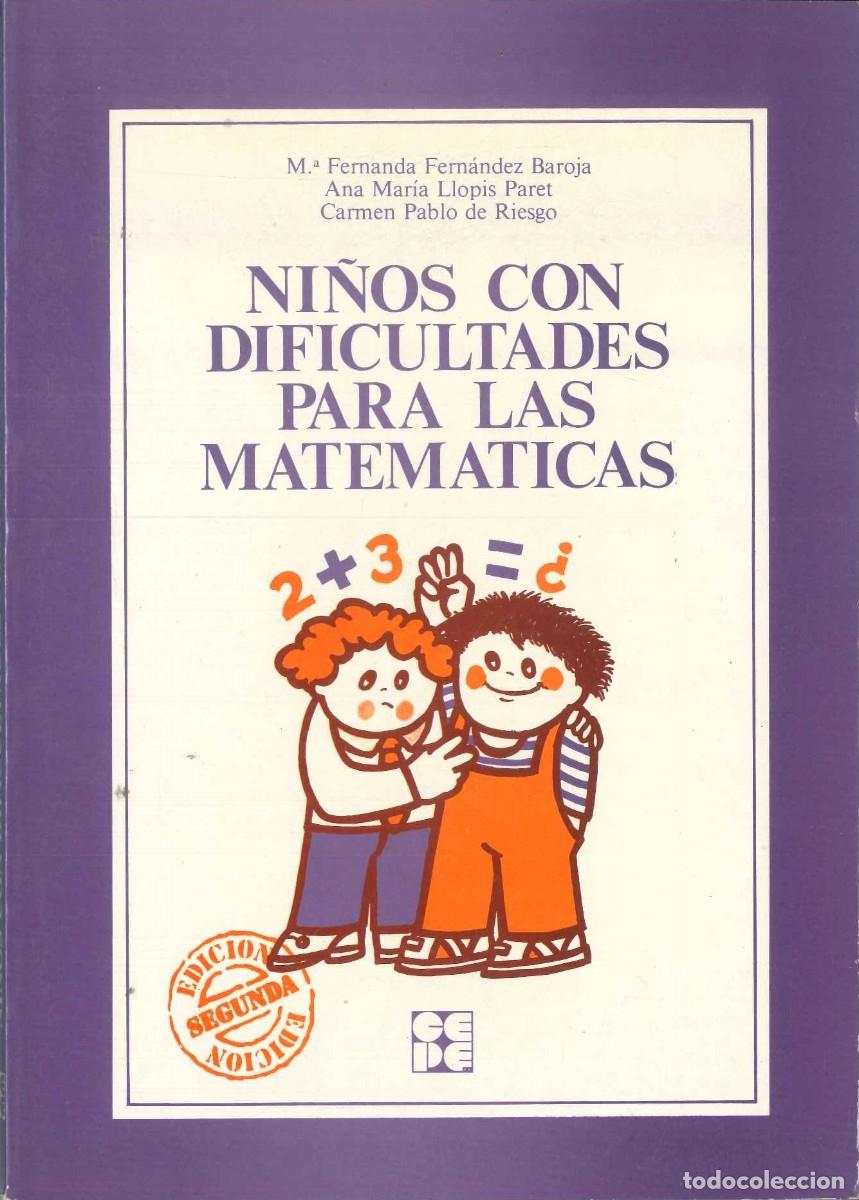 Libros: NI&Ntilde;OS CON DIFICULTADES PARA LAS MATEM&Aacute;TICAS - Foto 1