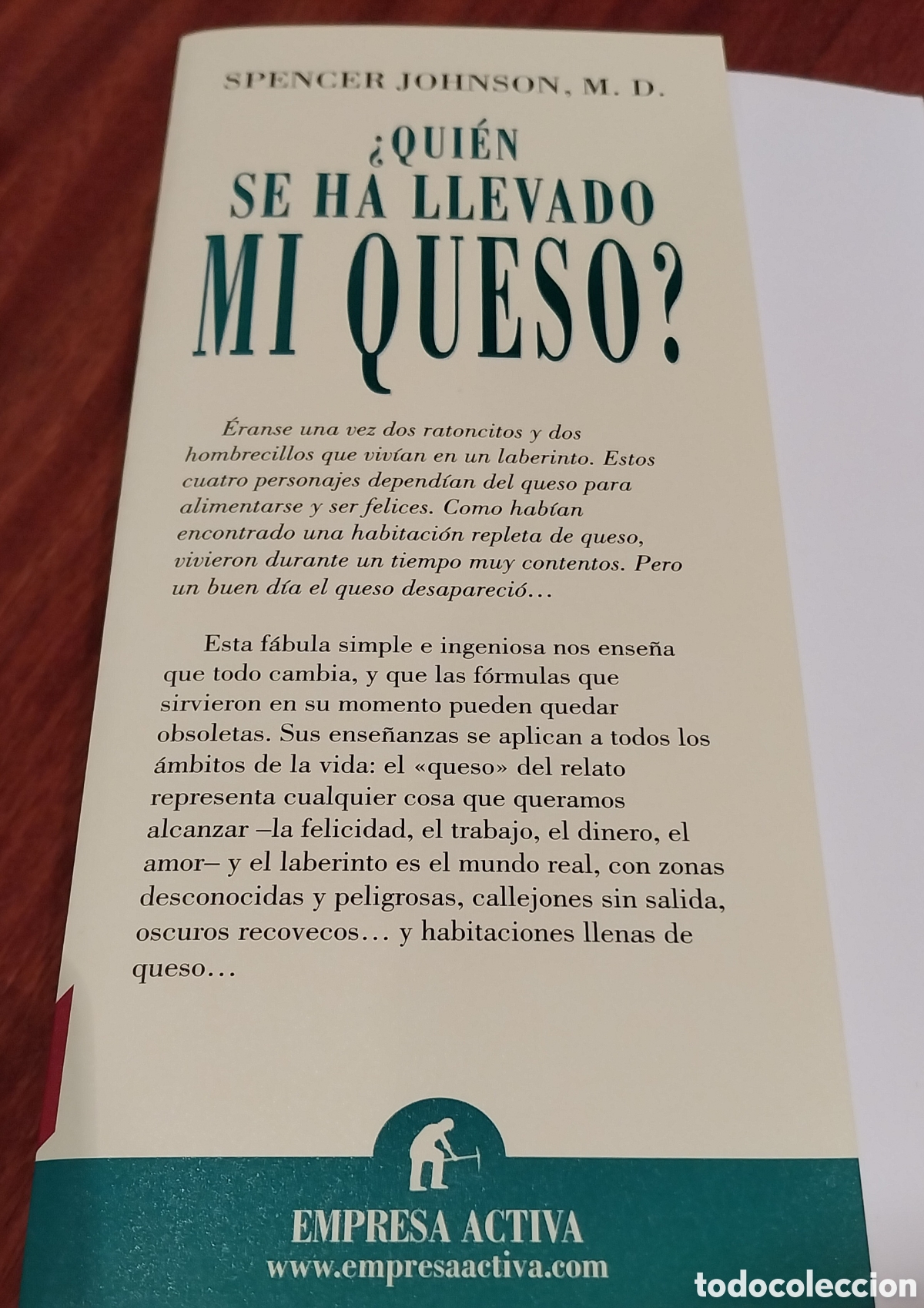 Libros: Cursillo Qui&eacute;n se ha llevado mi queso? - Foto 4