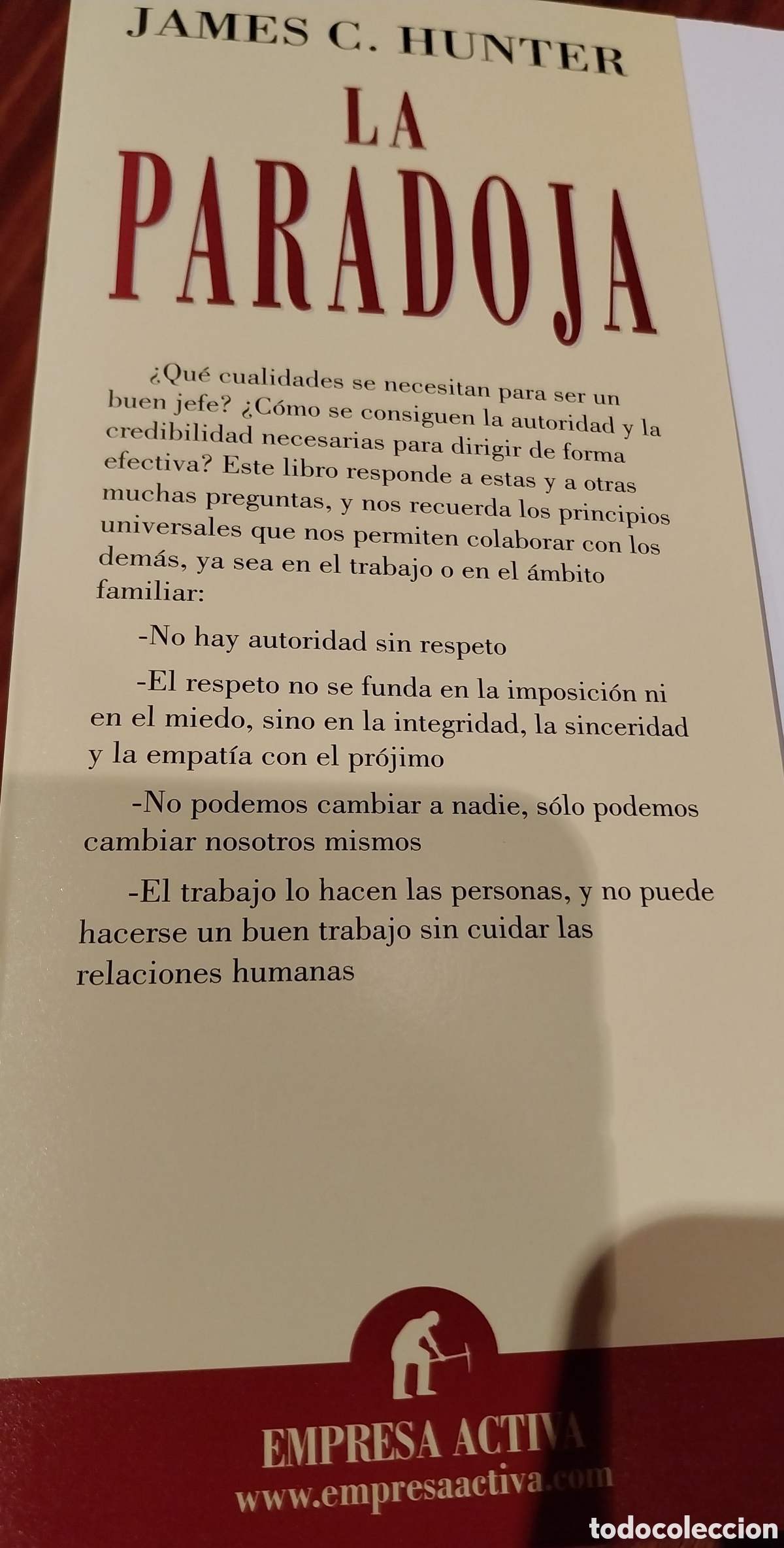 Libros: Libro de Liderazgo &rdquo;La Paradoja&rdquo; - Foto 4