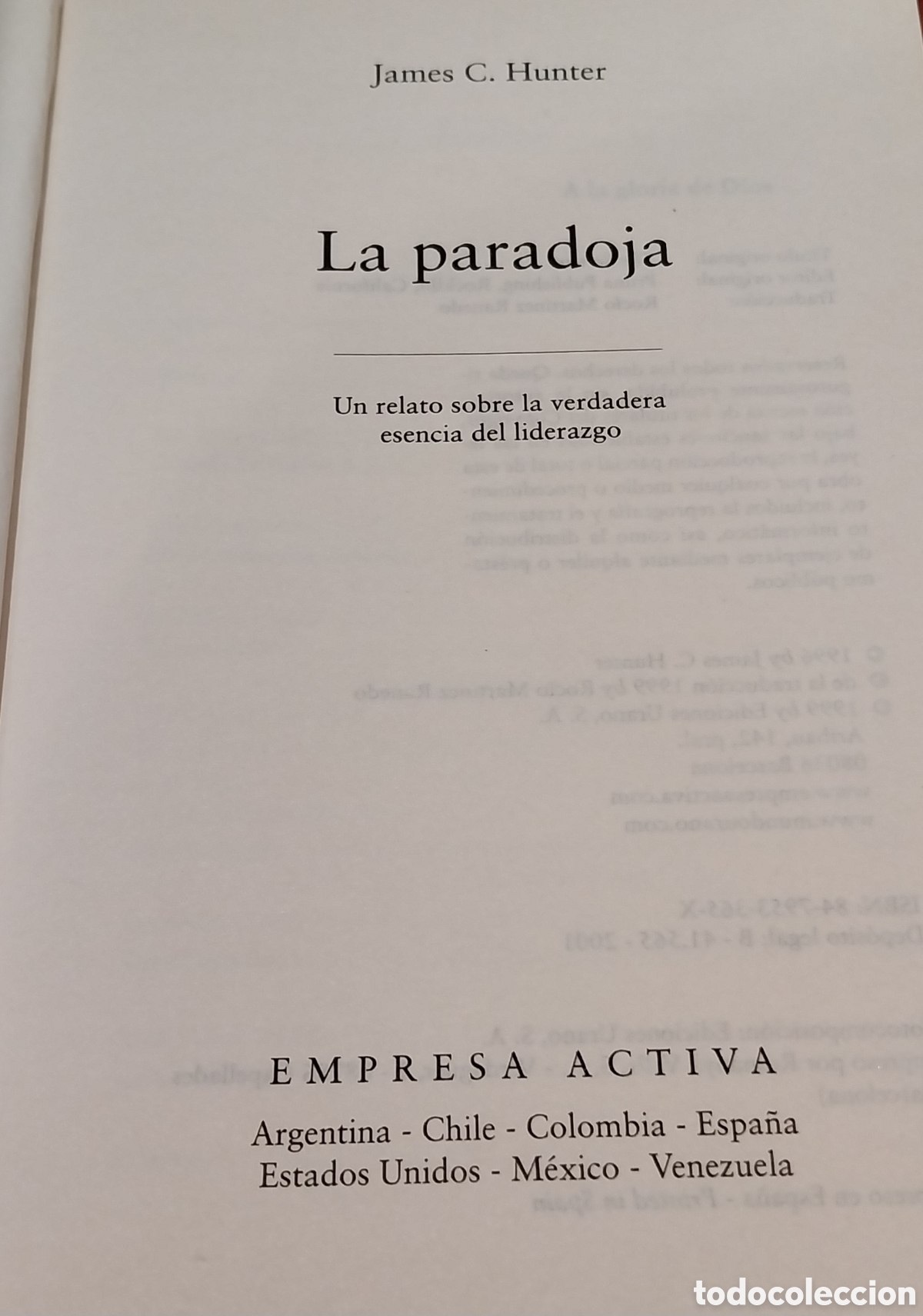 Libros: Libro de Liderazgo &rdquo;La Paradoja&rdquo; - Foto 6