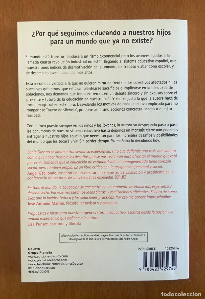 Libros: &rdquo;&iexcl;Educacci&oacute;n!&rdquo; de Sonia D&iacute;ez - Foto 6