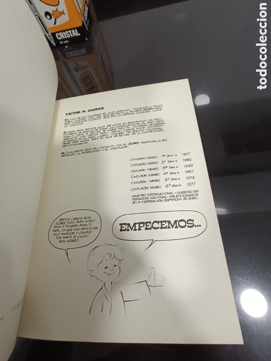 Libros: 1977 Libro Judo junior Fher Cintur&oacute;n naranja y verde - Foto 2