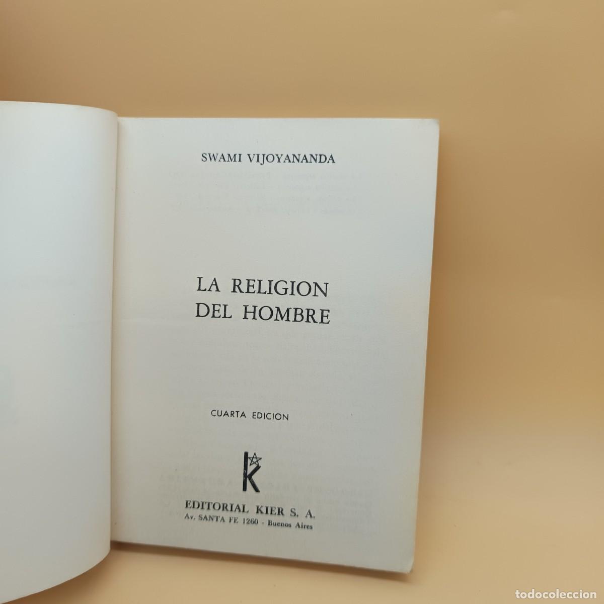 Libros: LA RELIGION DEL HOMBRE, EDICIONES KIER - Foto 3