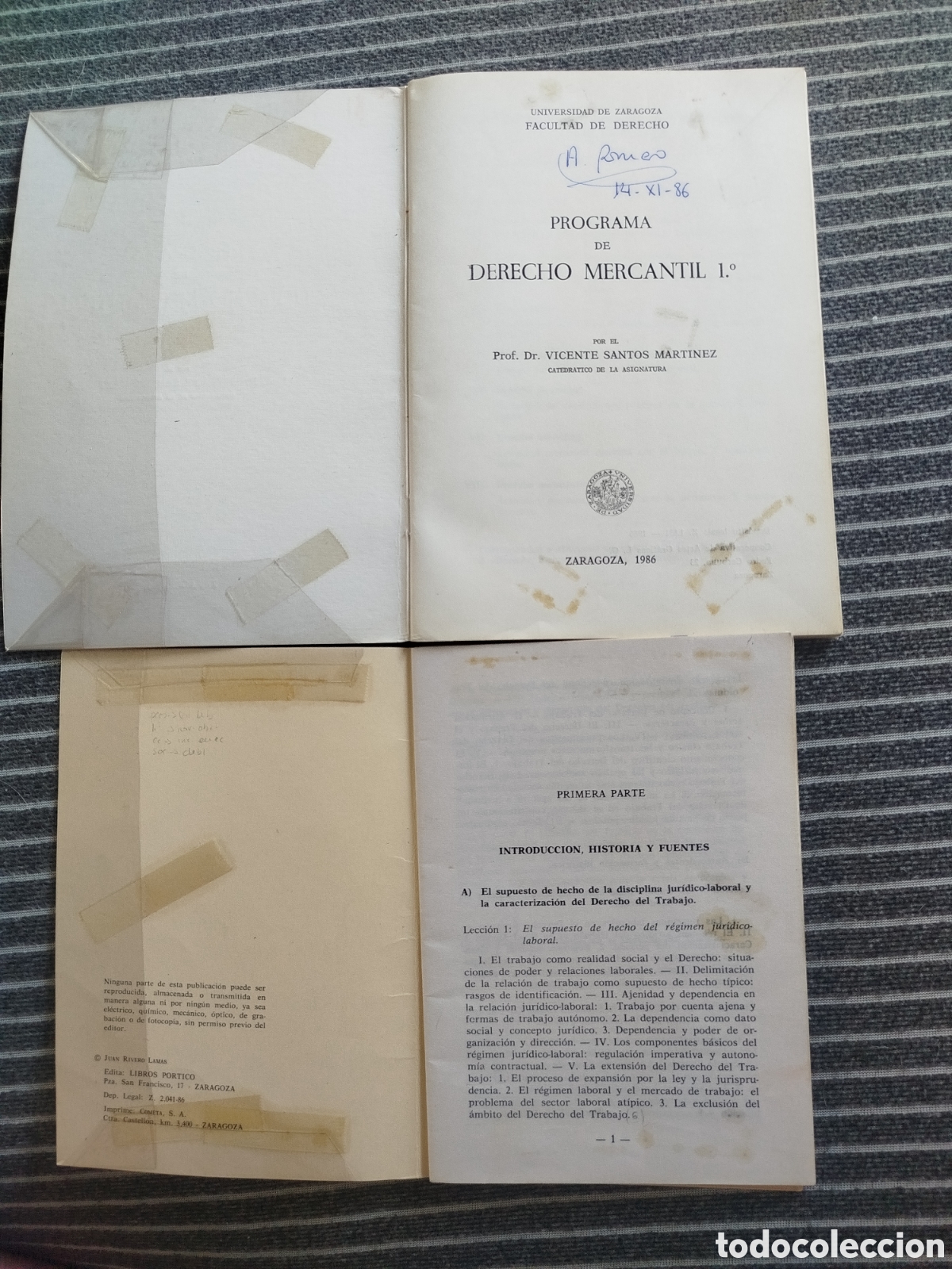 Libros: Derecho del trabajo y de la seguridad social programa mercantil - Foto 3