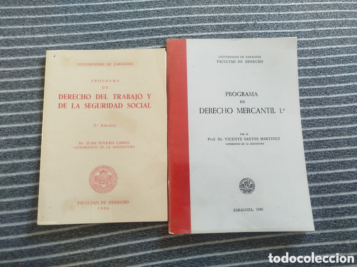 Libros: Derecho del trabajo y de la seguridad social programa mercantil - Foto 1