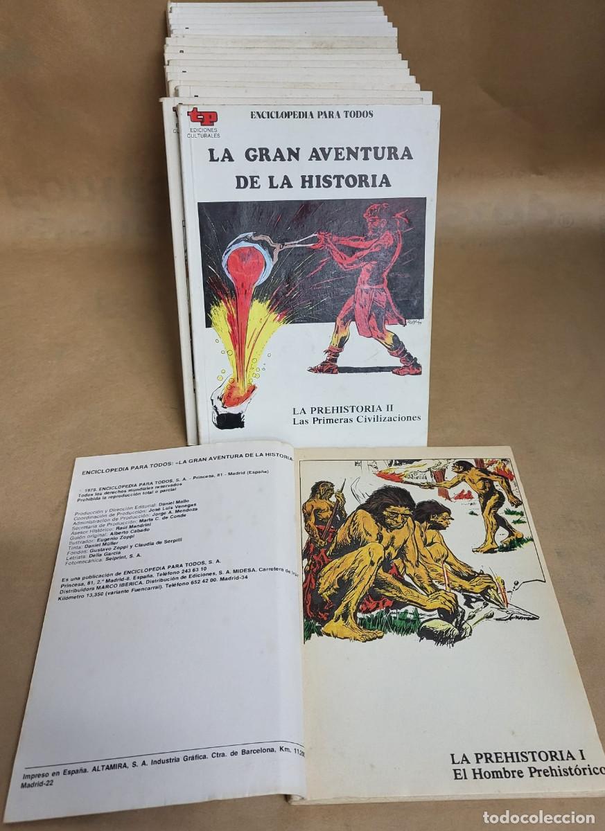 Libros: COLECCION LA GRAN AVENTURA DE LA HISTORIA COMIC - Foto 1