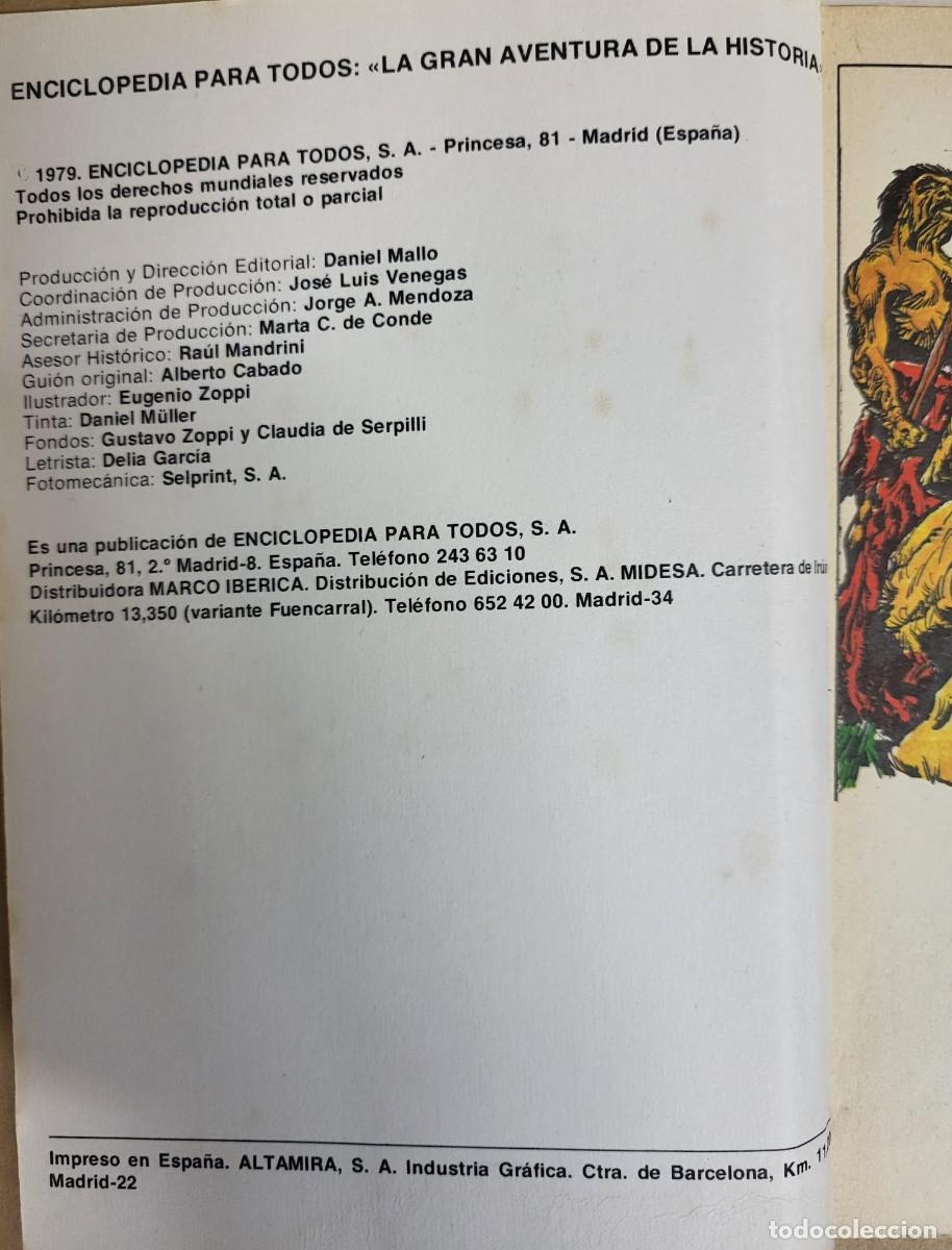 Libros: COLECCION LA GRAN AVENTURA DE LA HISTORIA COMIC - Foto 4