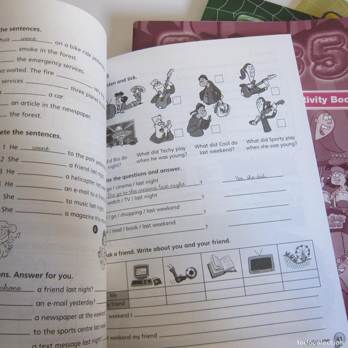 Libros: BUGS 3, 4, 5 Y 6. ACTIVITY WORK (MACMILLAN) INFANTIL IDIOMAS - Foto 2