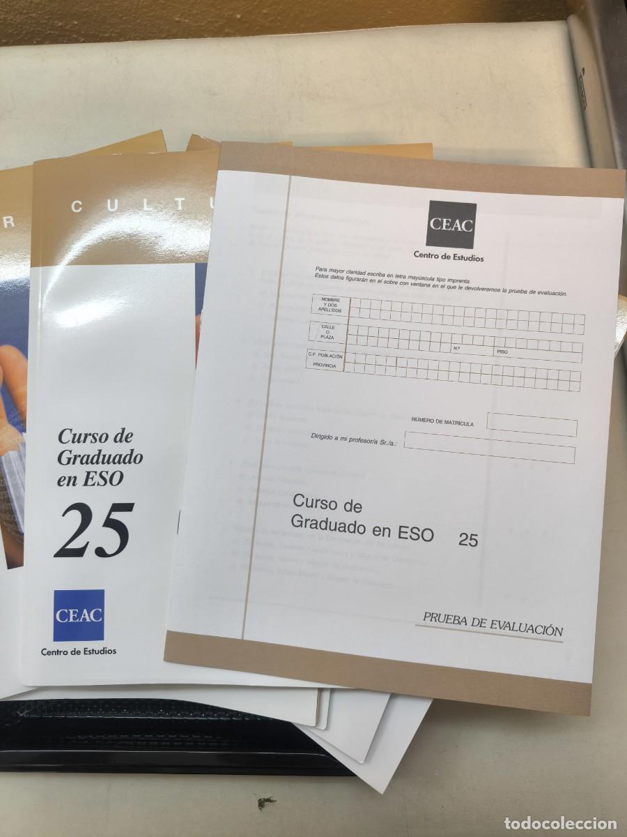 Libros: PACK DE CURSO DE GRADUADO DE ESO CEAC - Foto 3