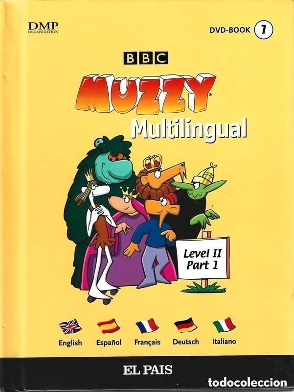 Libros: Libro y Dvd. Muzzy Multilingual. Parte 7 - Foto 1