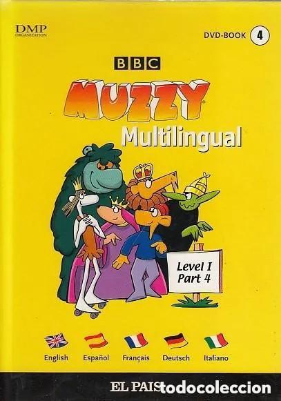 Libros: Libro y Dvd. Muzzy Multilingual. Parte 4 - Foto 1