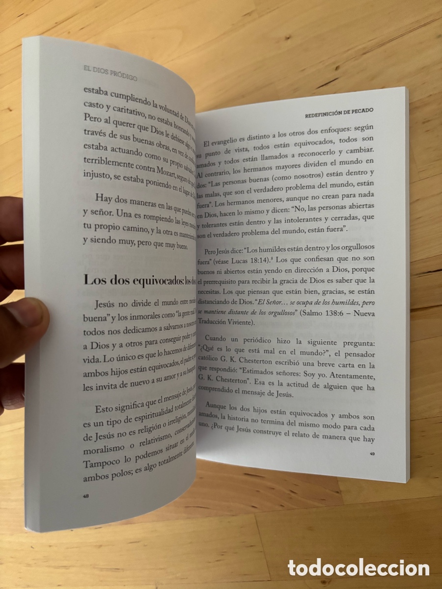 Libros: El Dios pr&oacute;digo &ndash; Timothy Keller (como nuevo) - Foto 3