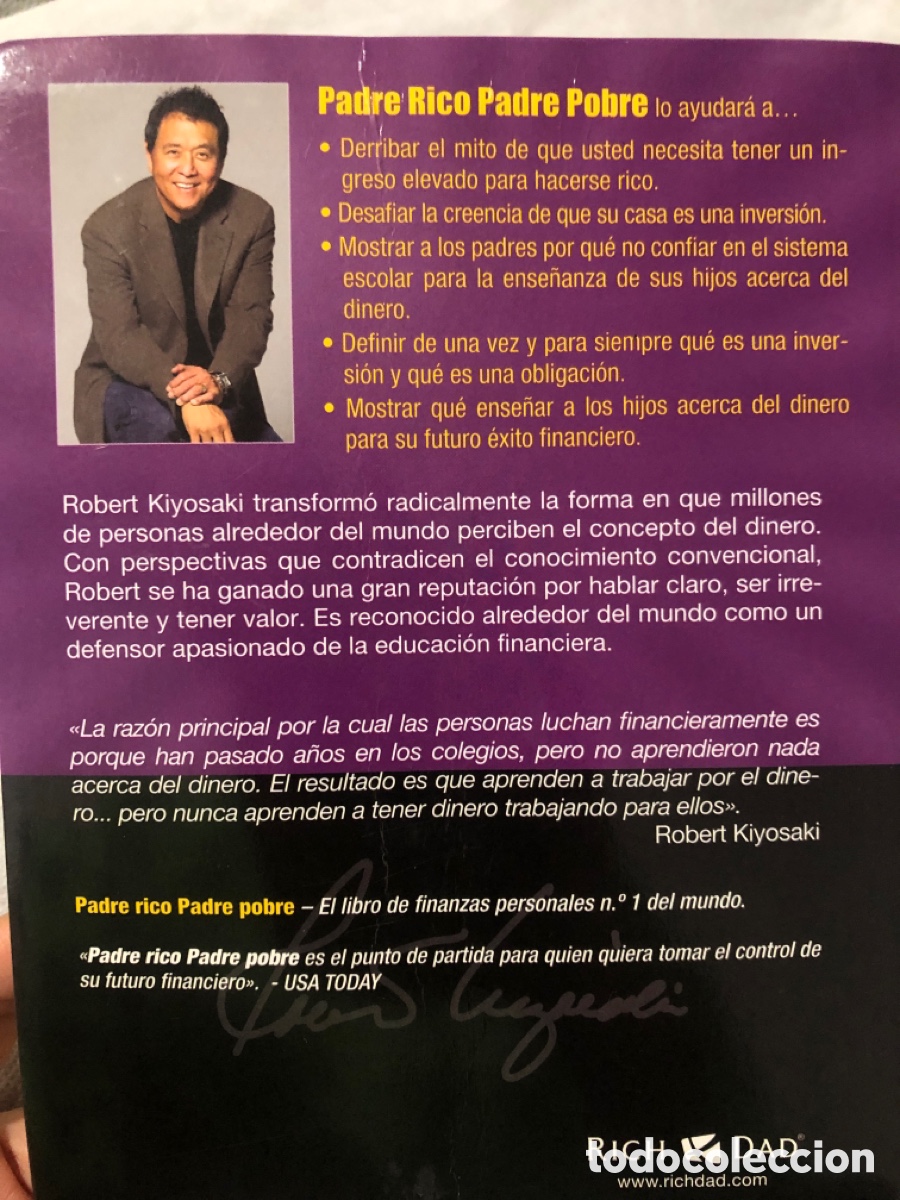 Libros: Padre Rico Padre Pobre - Foto 4