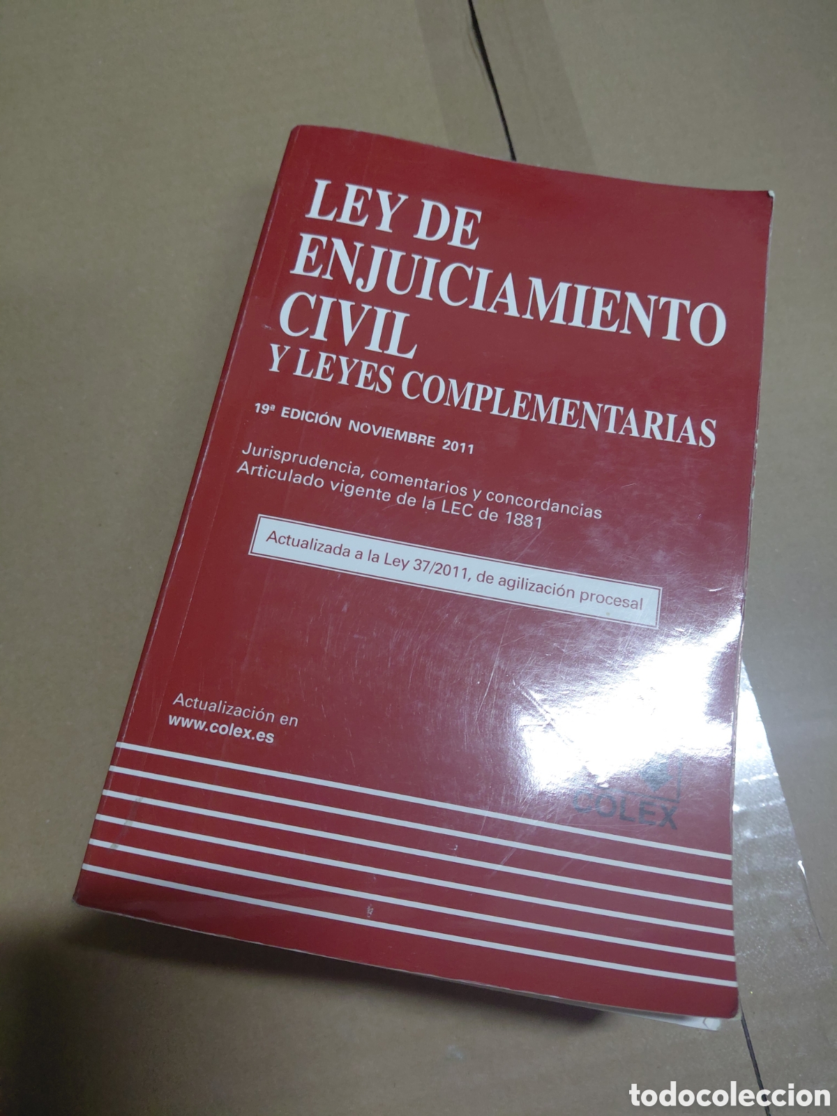 Libros: Lote de 12 libros de leyes - Foto 6