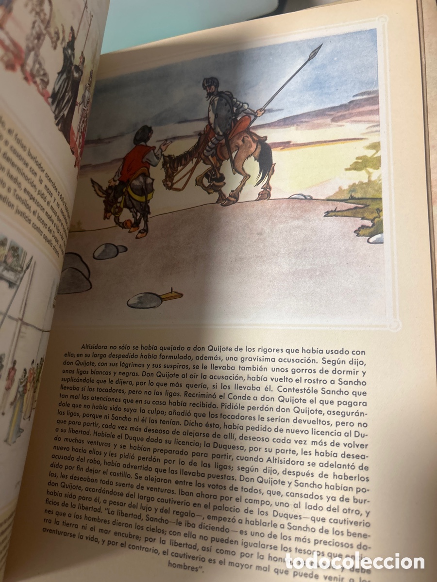 Libros: El ingenioso hidalgo don quijote de la mancha 1950 - Foto 3