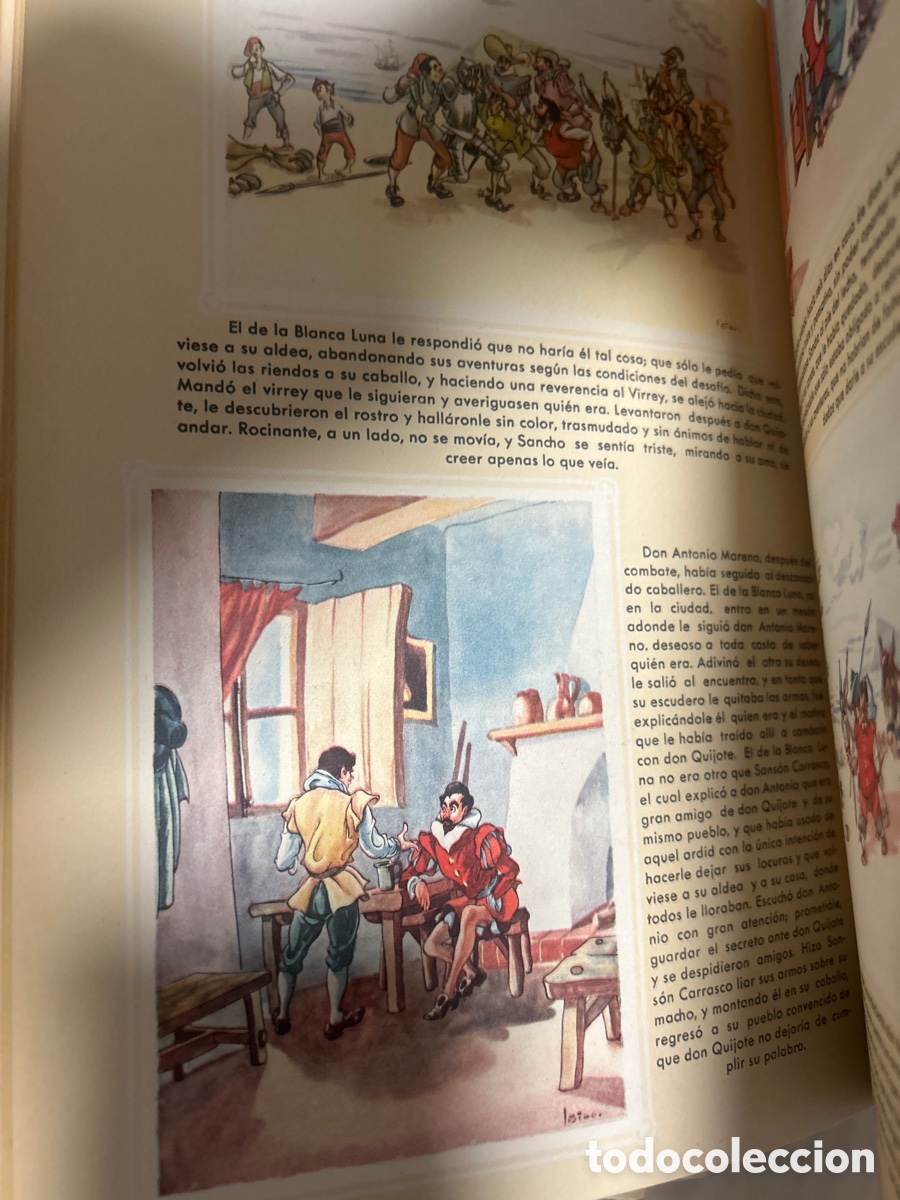 Libros: El ingenioso hidalgo don quijote de la mancha 1950 - Foto 4