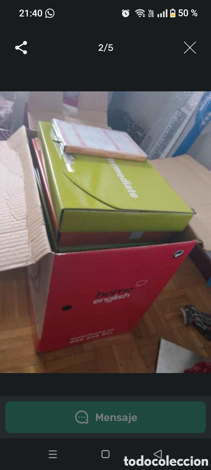 Libros: Curso de Ingl&eacute;s B2.Libros,tomos,ejercicios,Cds - Foto 3