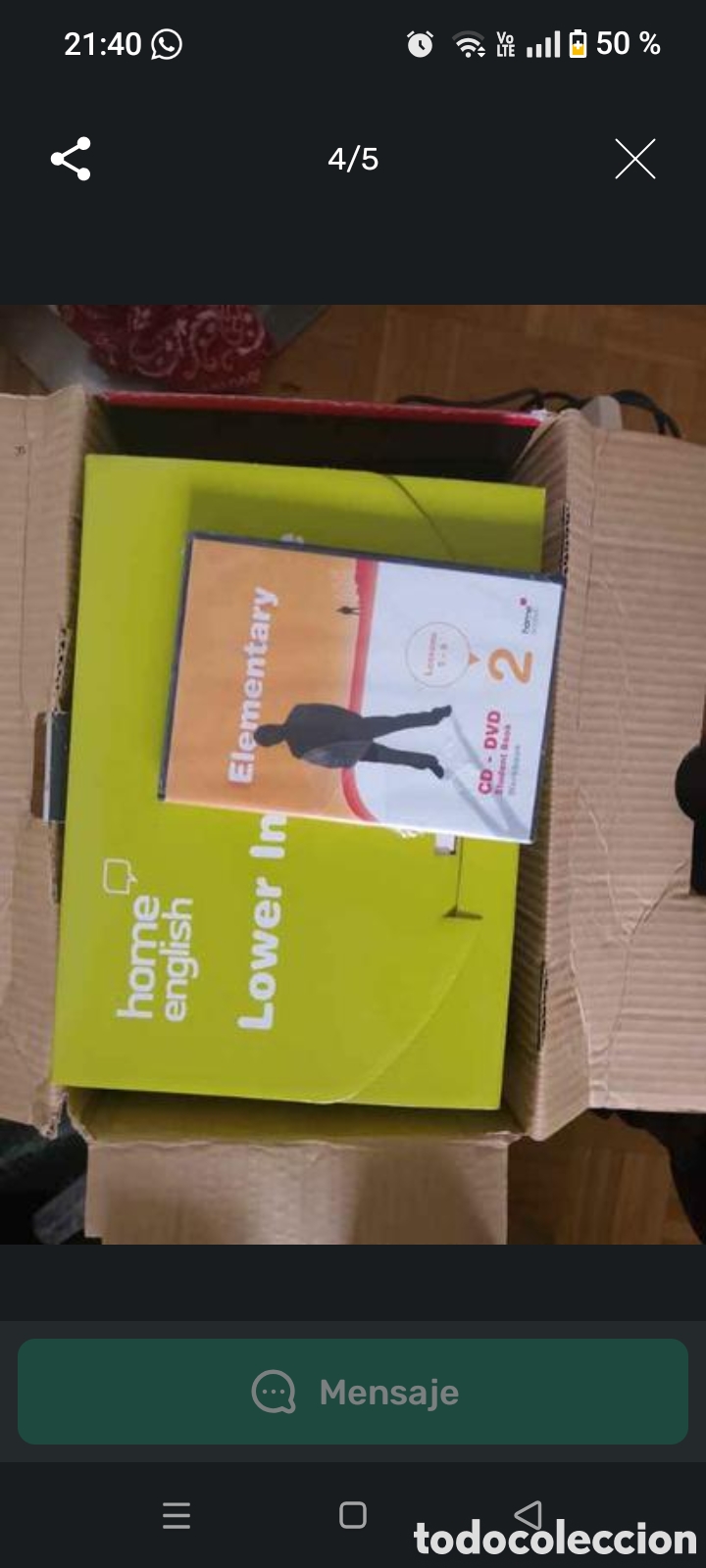 Libros: Curso de Ingl&eacute;s B2.Libros,tomos,ejercicios,Cds - Foto 4