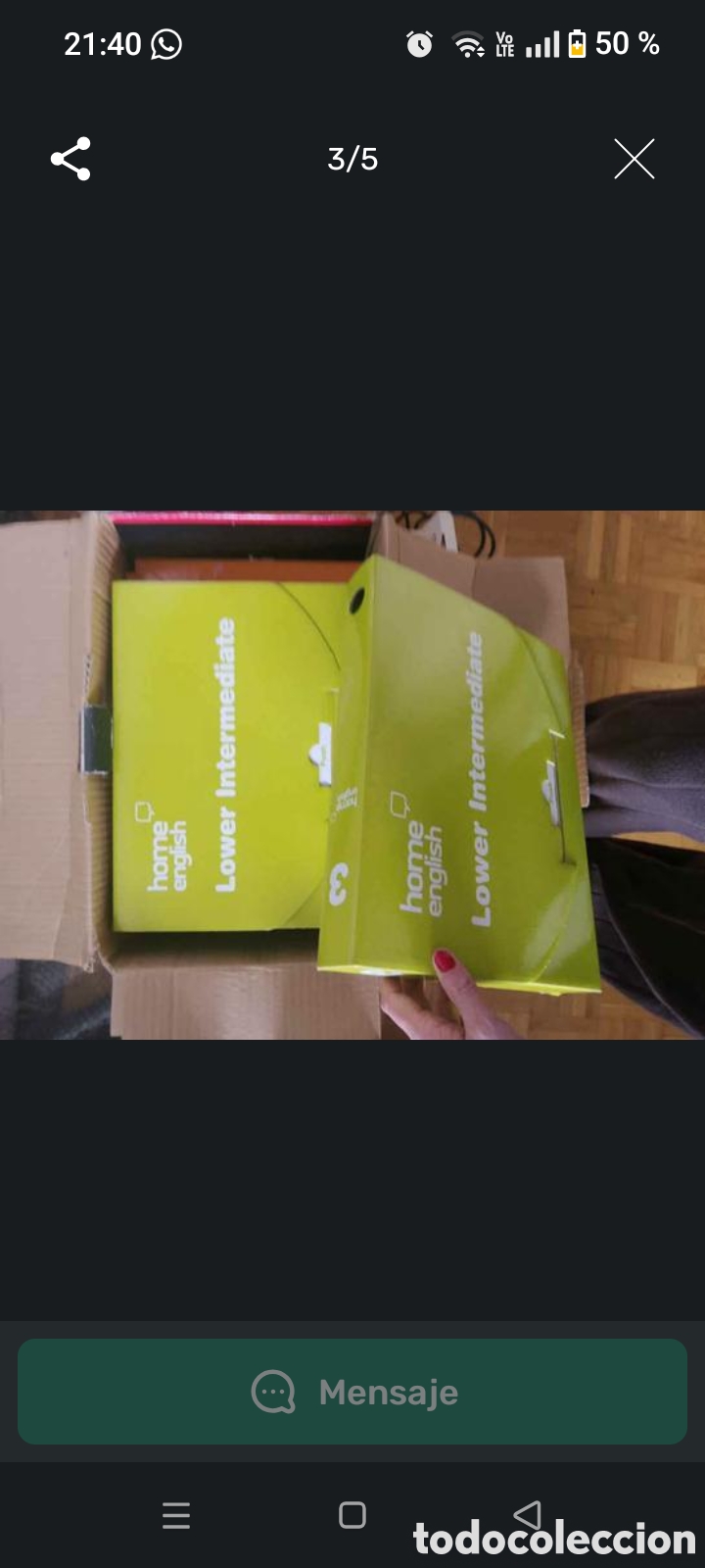 Libros: Curso de Ingl&eacute;s B2.Libros,tomos,ejercicios,Cds - Foto 5